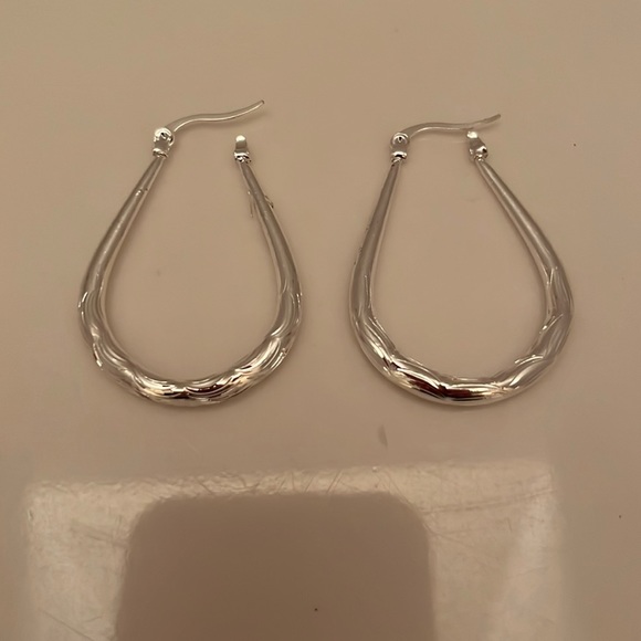 Jewelry - Stylish Sterling Silver Earrings